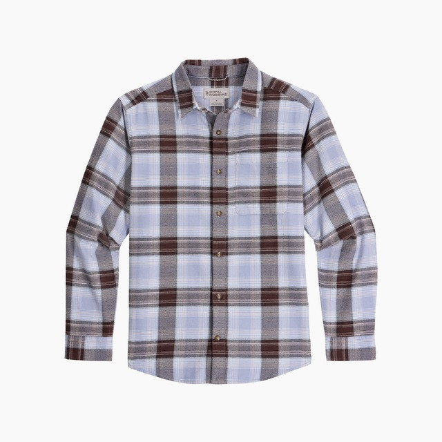 Koszula męska Royal Robins Lieback Organic Cotton Flannel L/S Rozmiar: XL / Kolor: niebieski/czerwony