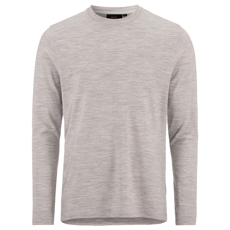 Koszulka męska Craft Wool 95 LS CN M Rozmiar: L / Kolor: szary