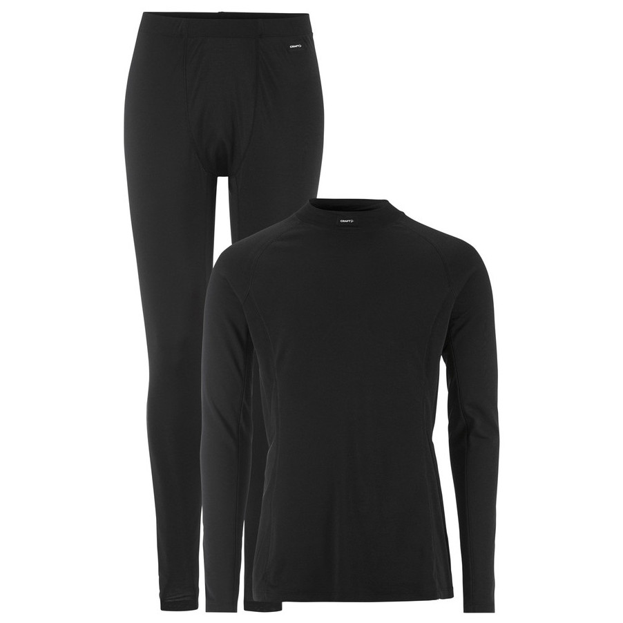 Zestaw męski Craft Thermal Baselayer Set 2 M Rozmiar: L / Kolor: czarny