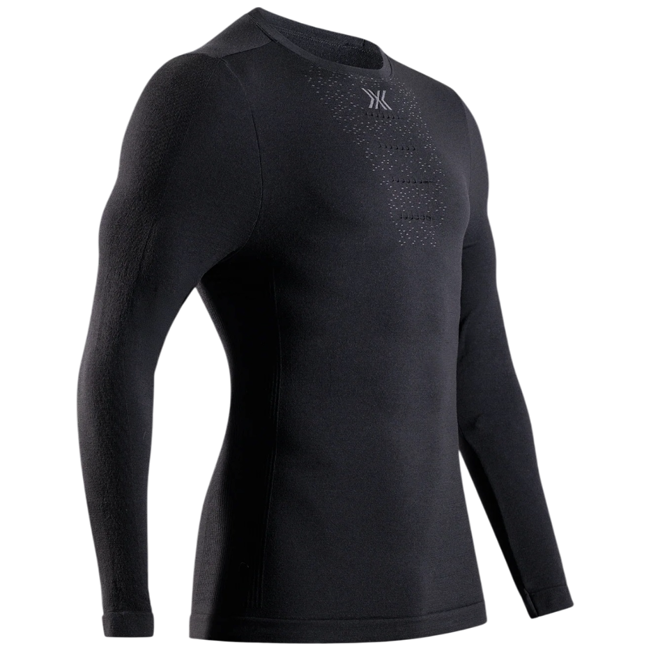 Męska koszulka X-Bionic Mightywool Shirt Ls Rozmiar: M / Kolor: czarny