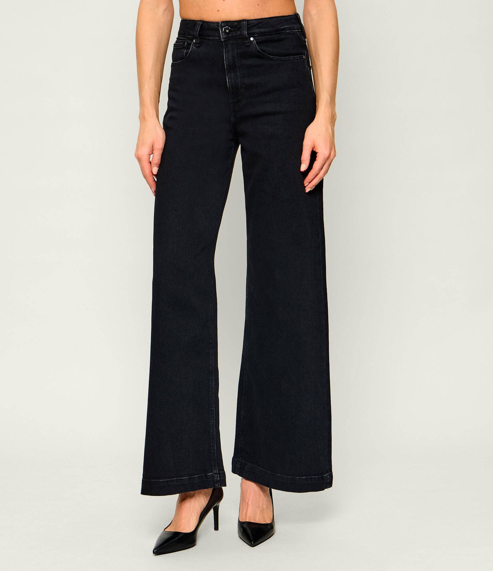 GUESS Jeansy Bellagio Relaxed fit z dodatkiem kaszmiru