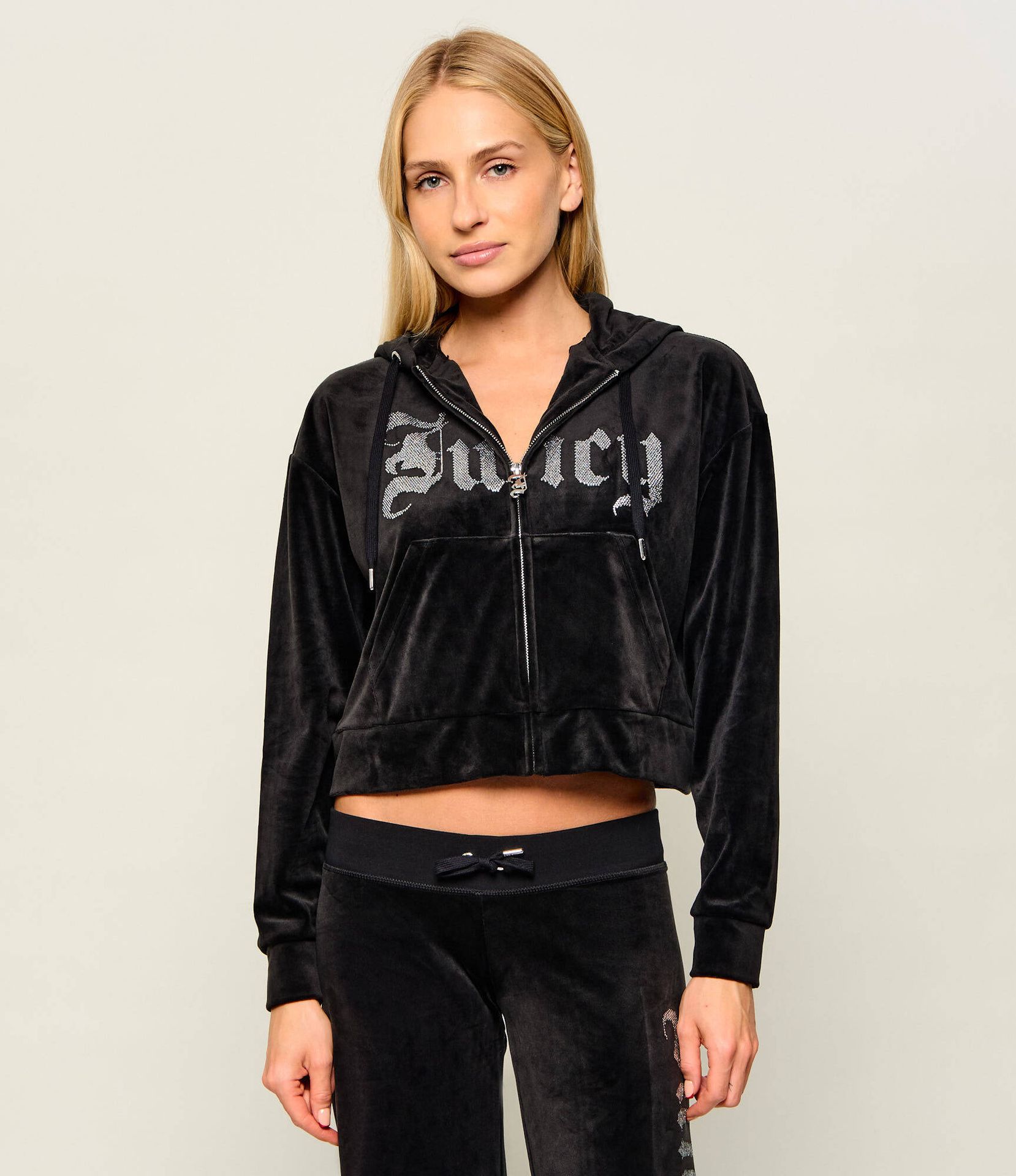 Juicy Couture Bluza Gothic Iccle Cropped Fit