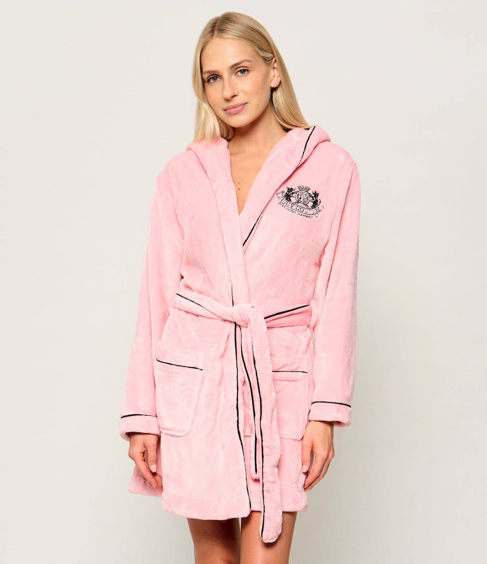 Juicy Couture Szlafrok Lottle Crest Relaxed fit
