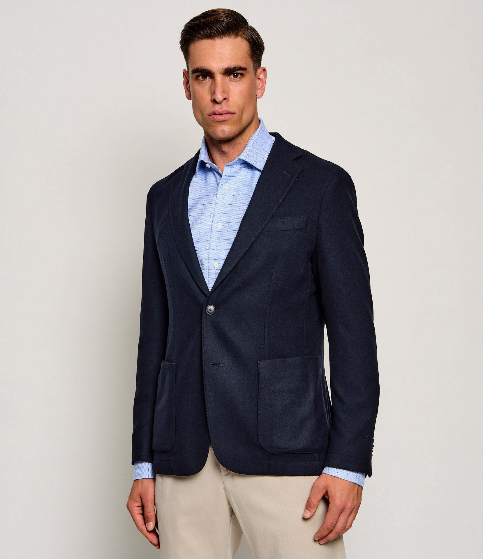 BOSS BLACK Marynarka P-Hanry-WG-264 Slim Fit z dodatkiem wełny