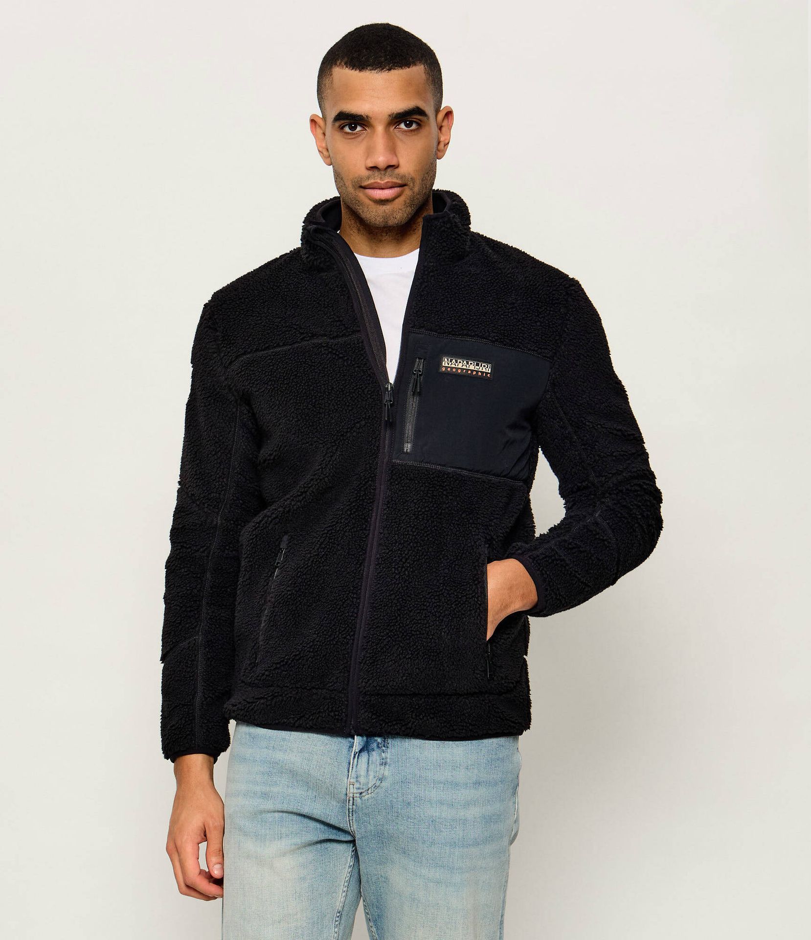 Napapijri Polarowa kurtka Yupik FZ5 Regular Fit