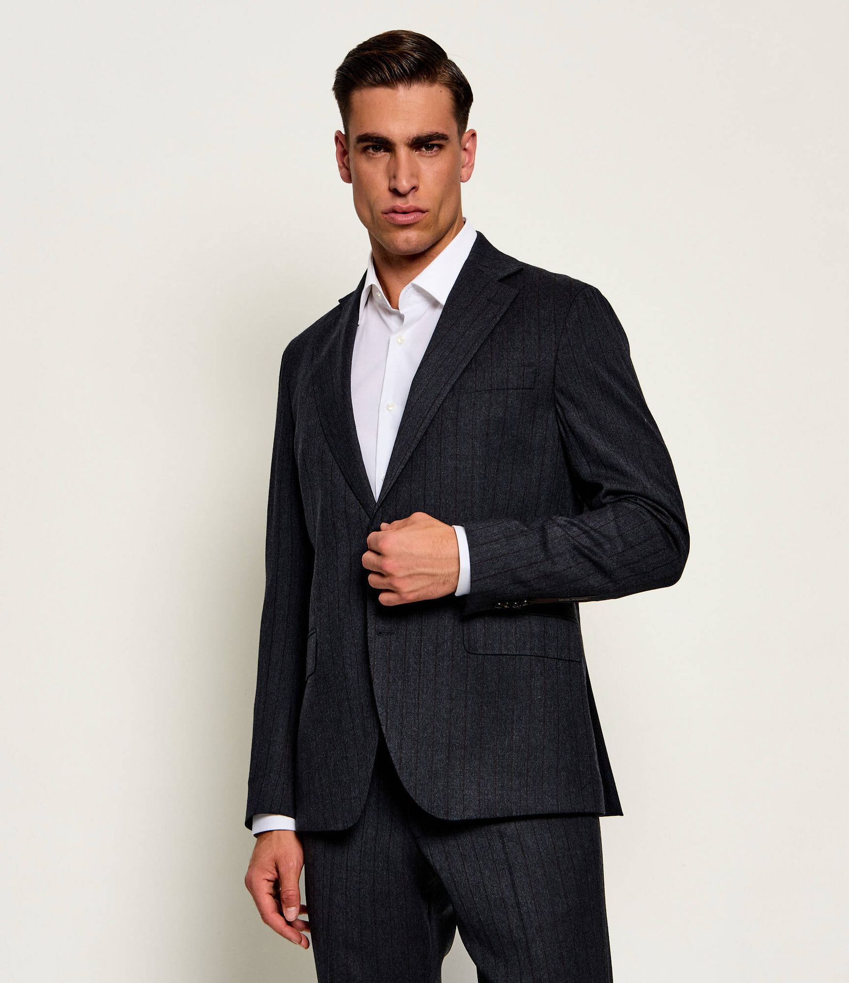 Oscar Jacobson Wełniana marynarka Fogerty Slim Fit