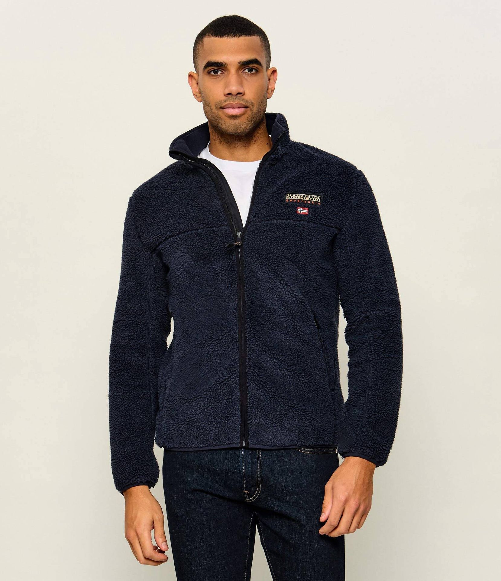 Napapijri Polarowa kurtka T-Tynik FZ Regular Fit
