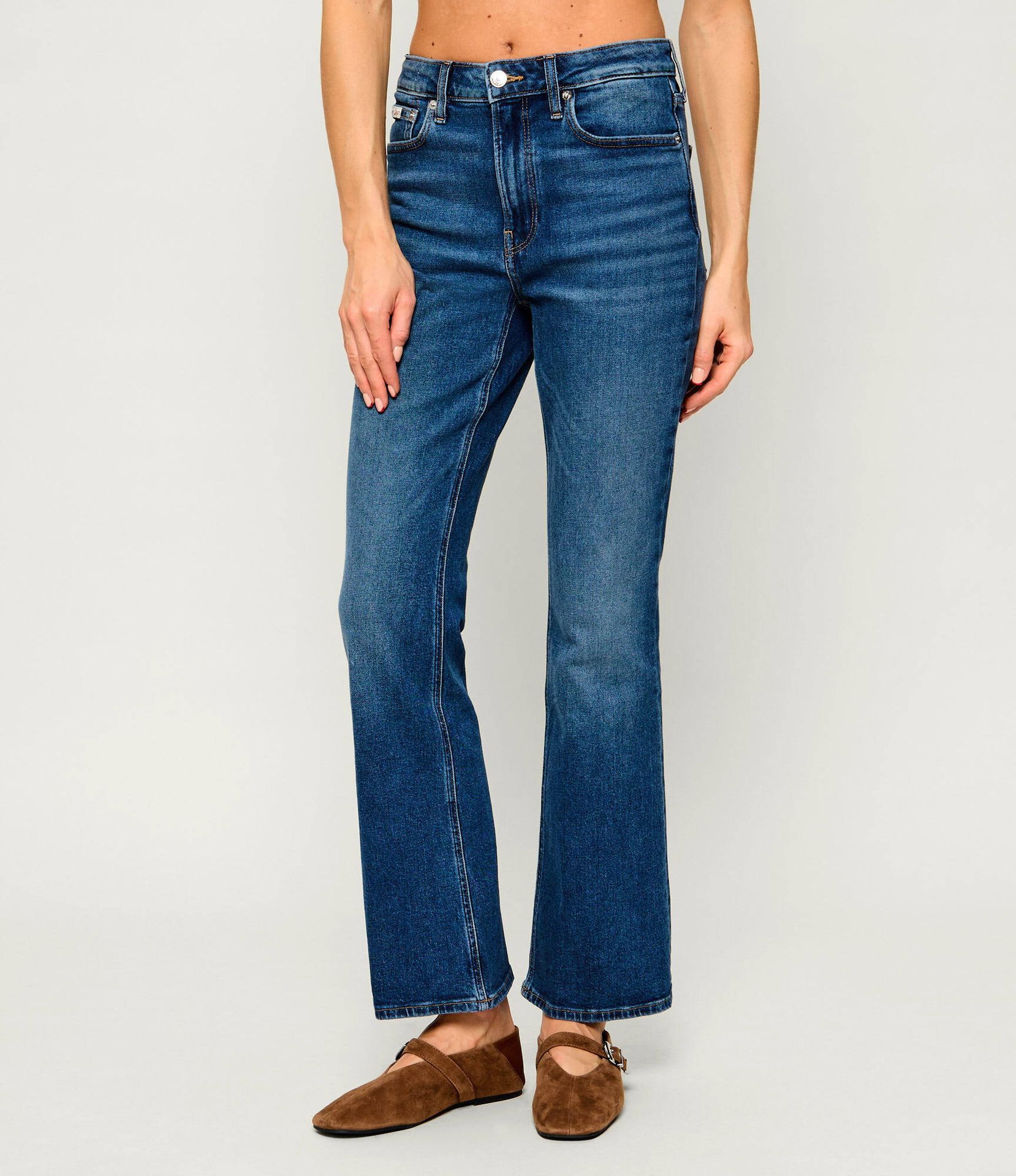 Calvin Klein Jeans Jeansy flare fit high rise