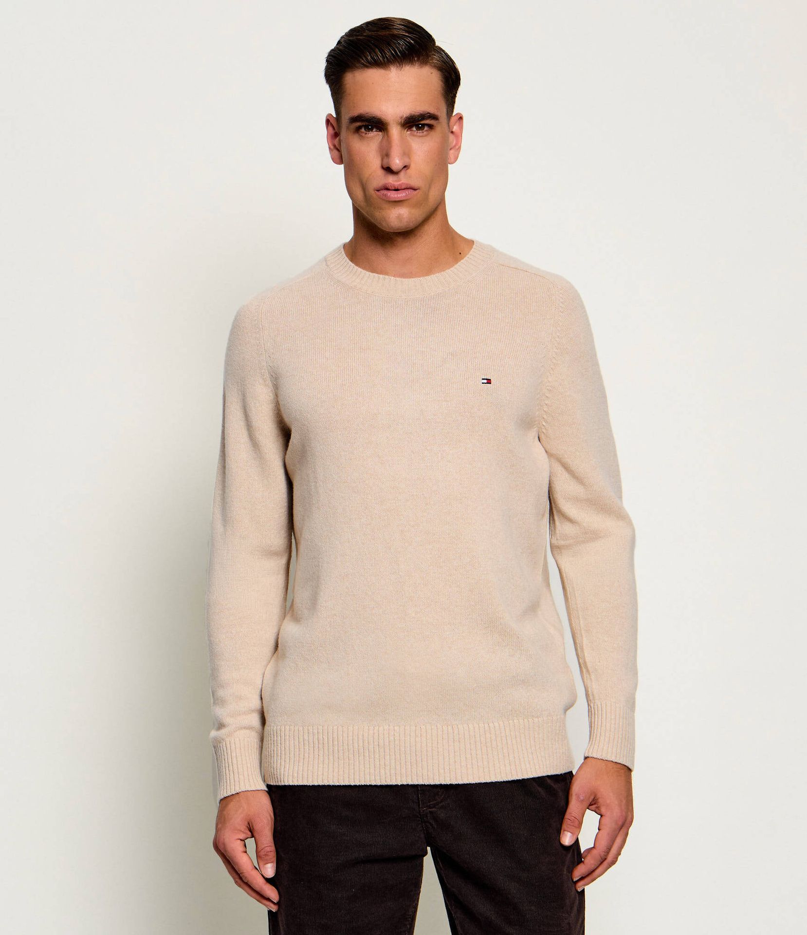 Tommy Hilfiger Wełniany sweter Regular Fit