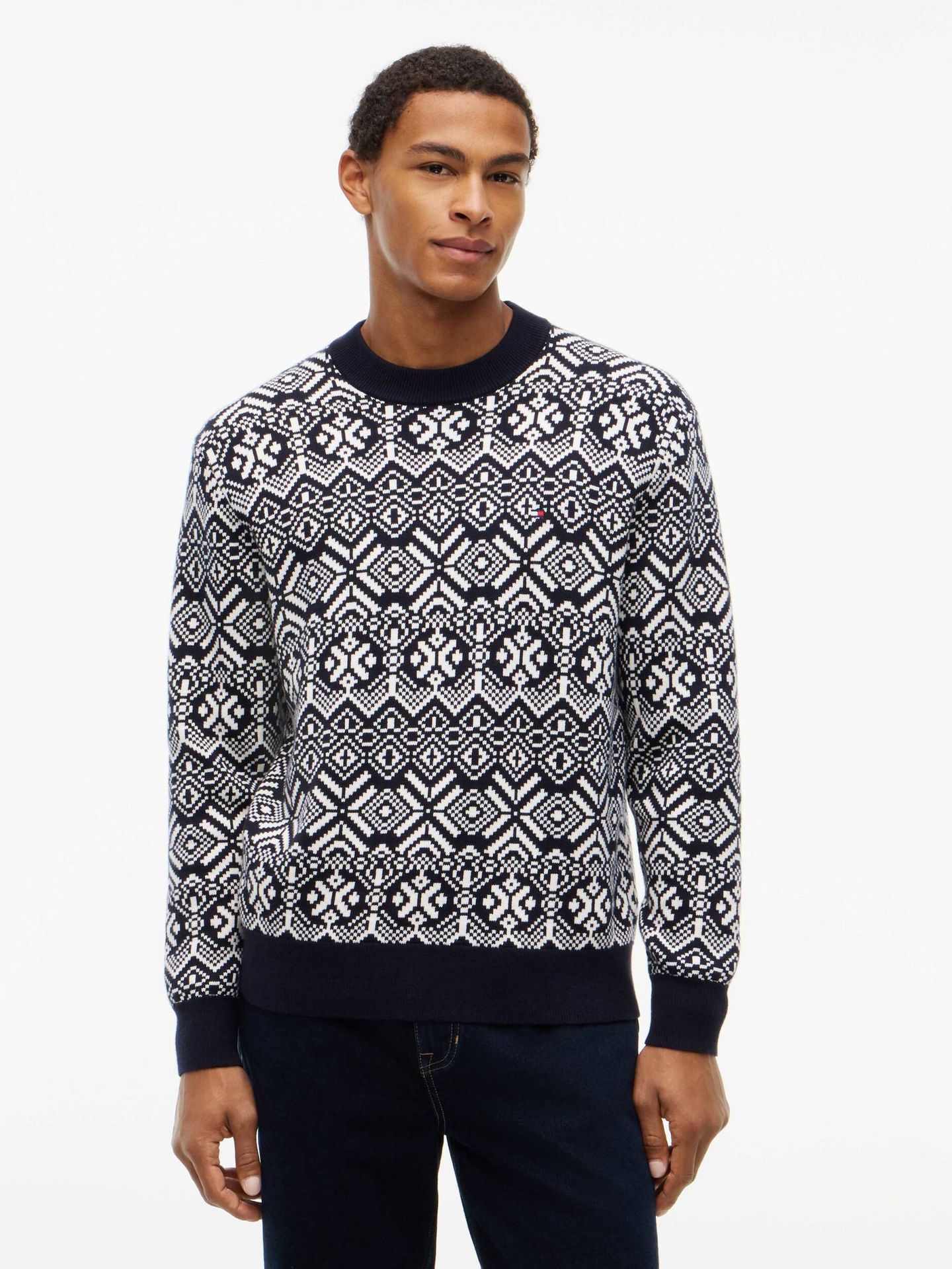 Tommy Hilfiger Sweter Fairisle Regular Fit