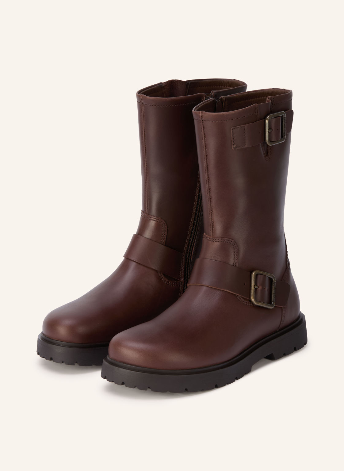 Birkenstock Botki Motocyklowe Lena braun