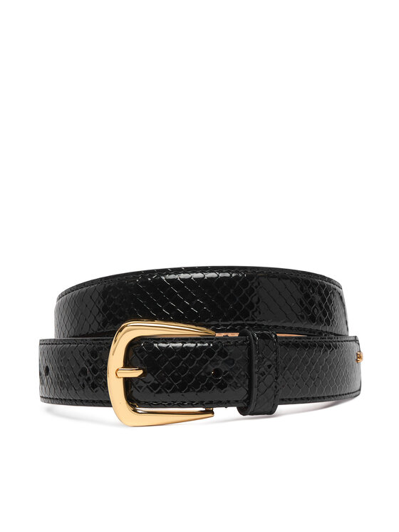 Elisabetta Franchi Pasek Damski CT-68S-67E2-V140 Czarny