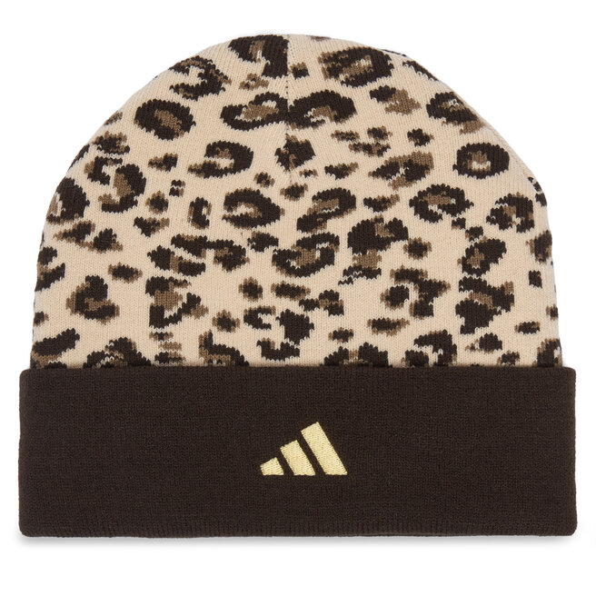 Czapka adidas Leo Graphic Beanie KR1731 Beżowy