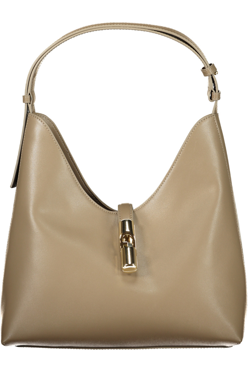 Zielona torebka damska Furla Goccia M Hobo