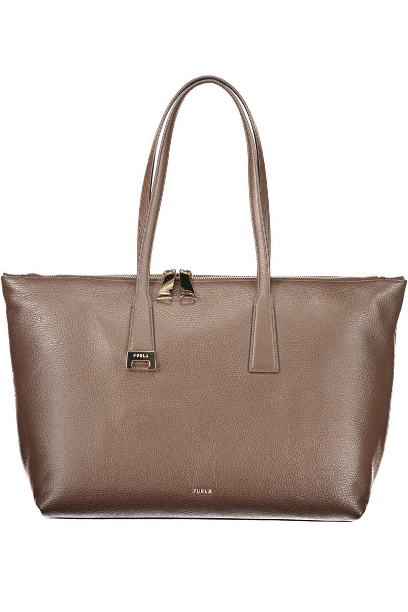 Brązowa torebka damska Furla Olivia L Tote