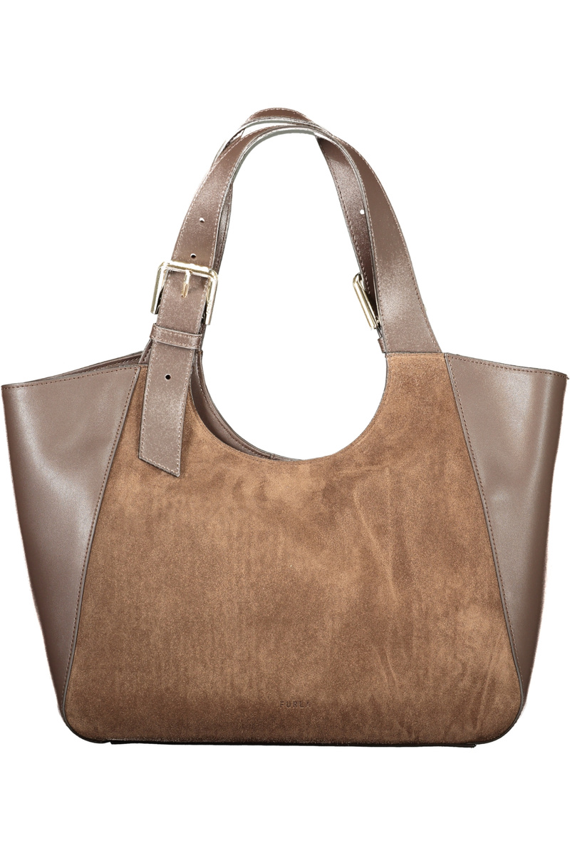 Brązowa torebka damska Furla Dora M Tote