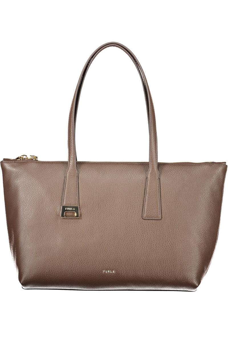 Brązowa torebka damska Furla Olivia M Tote