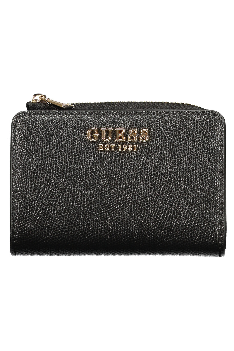 Czarny portfel damski Guess Jeans Amorette Slg