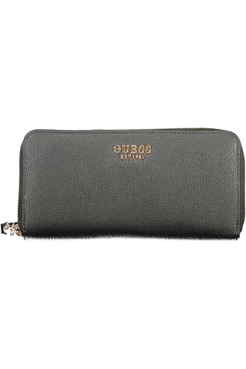 Czarny portfel damski Guess Jeans Melody Slg