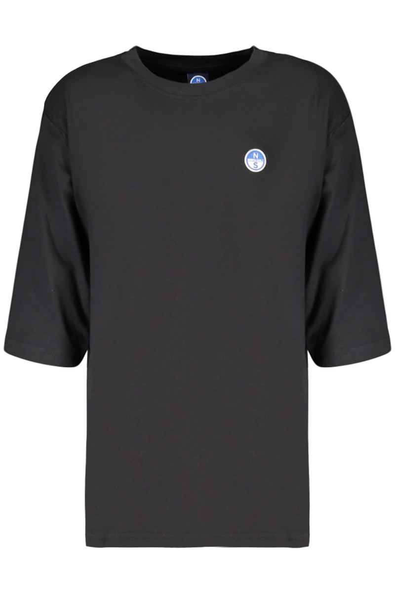 Czarny T-shirt chłopięcy NORTH SAILS 795234000