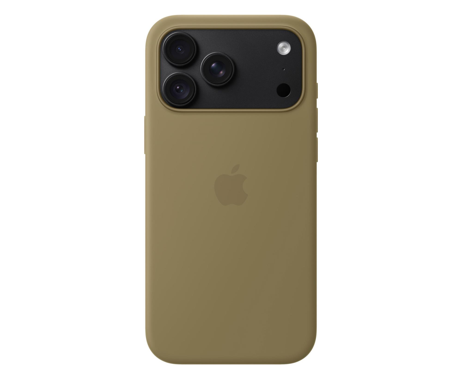 Apple Silikonowe etui z Magsafe do iPhone 18 Pro Max oliwka
