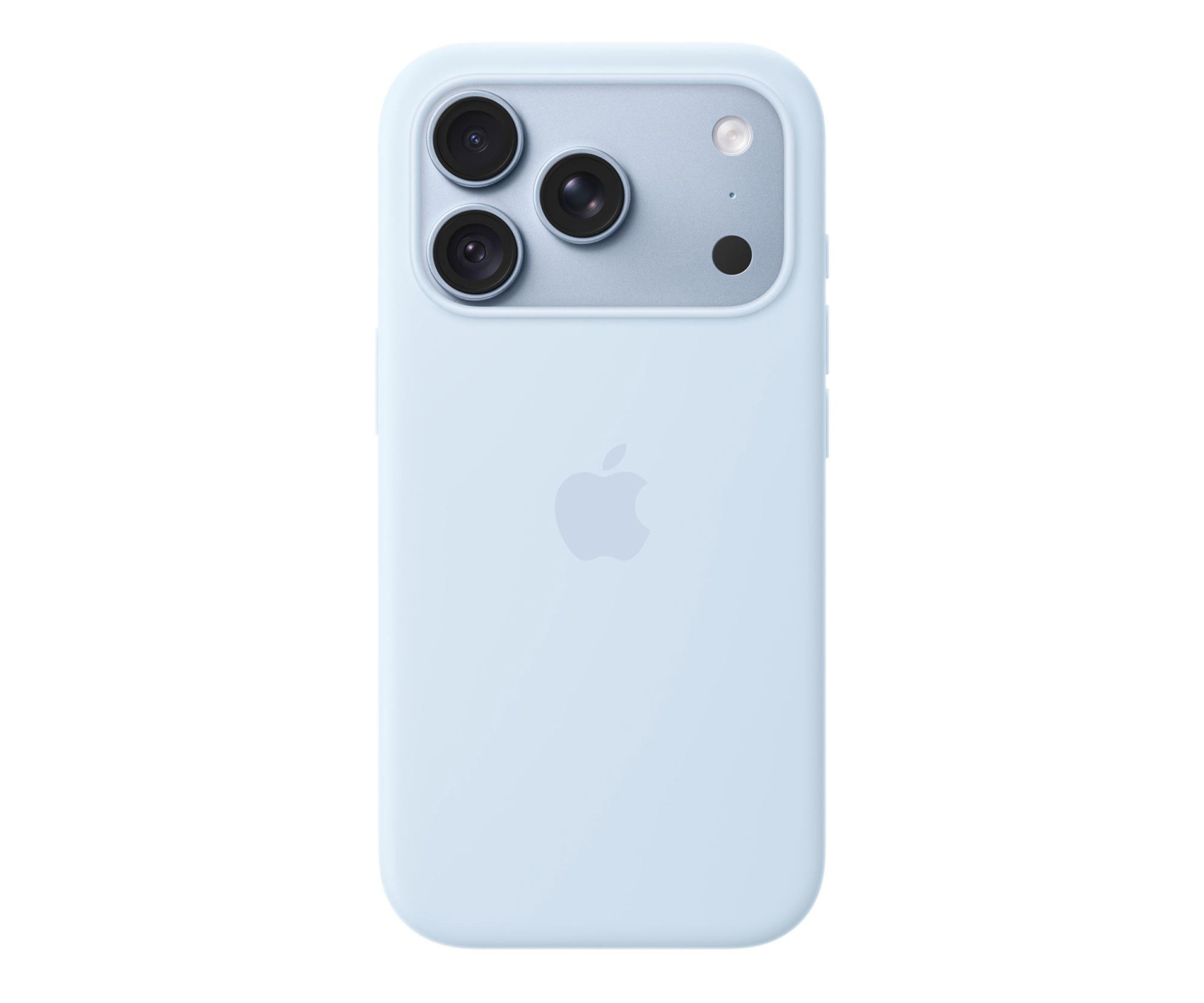 Apple Silikonowe etui z Magsafe do iPhone 18 Pro chłodny błękit