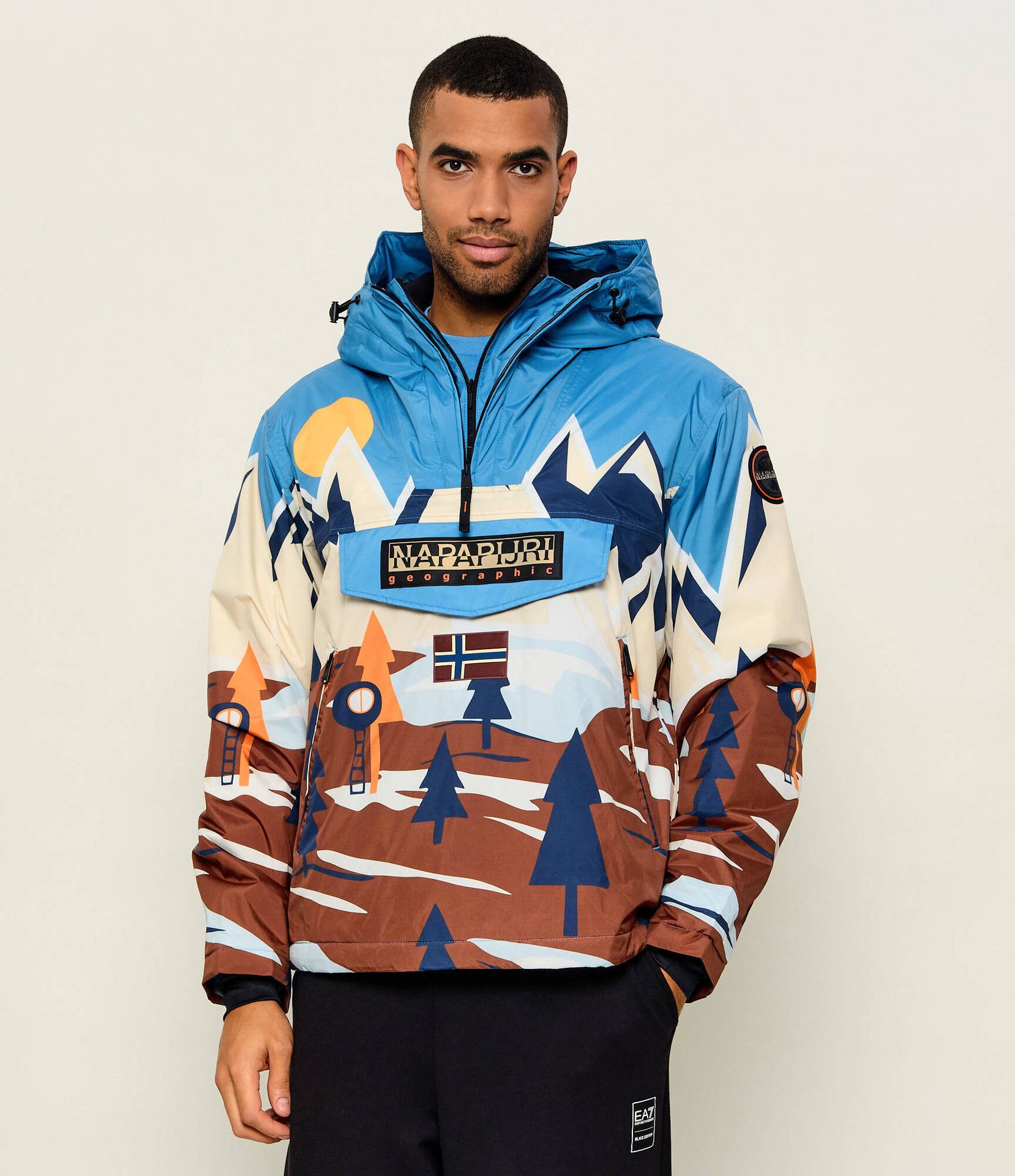 Napapijri Kurtka Next Aop 1 Loose fit