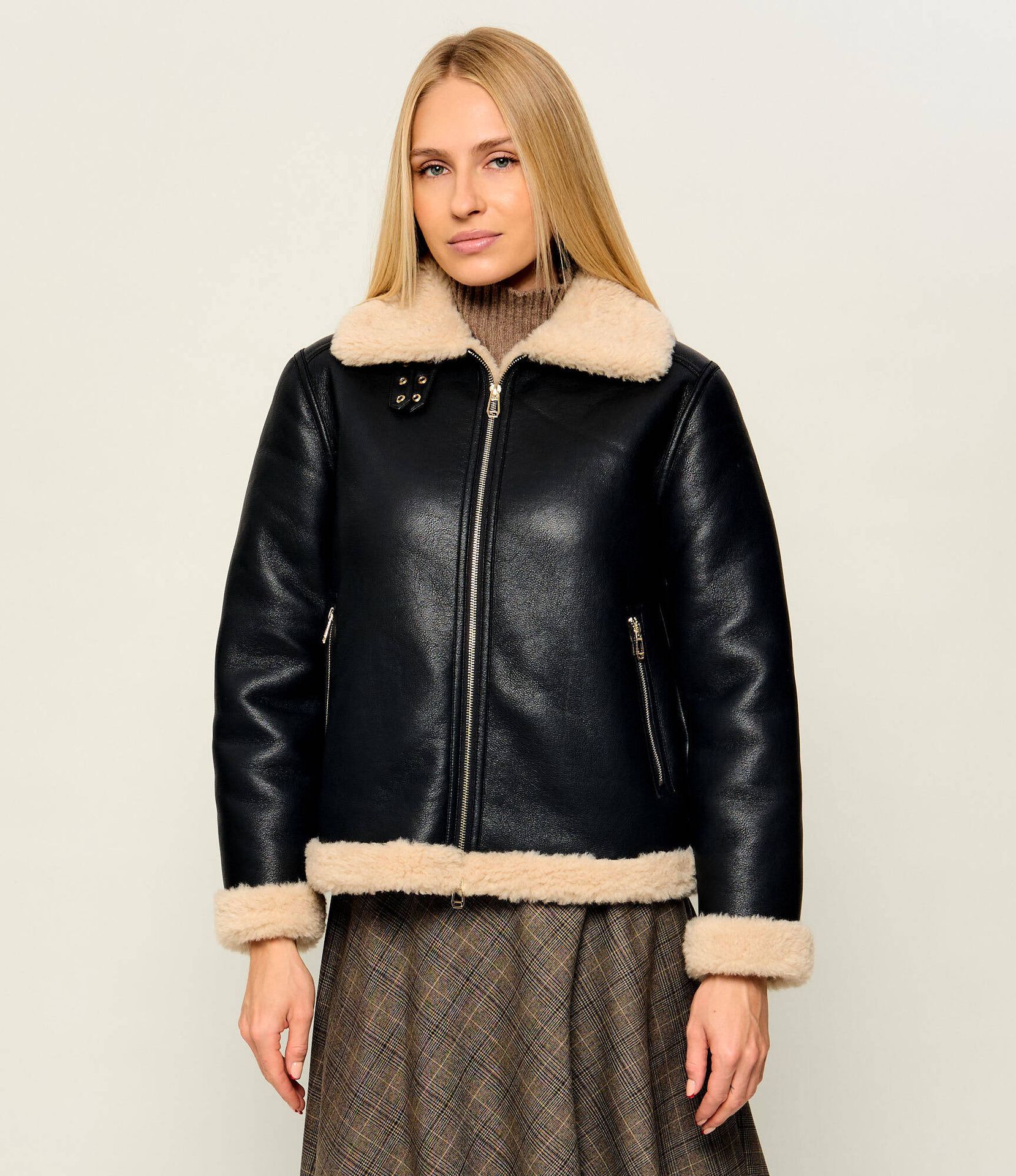 Joop! Kożuch Ollin Loose fit shearling
