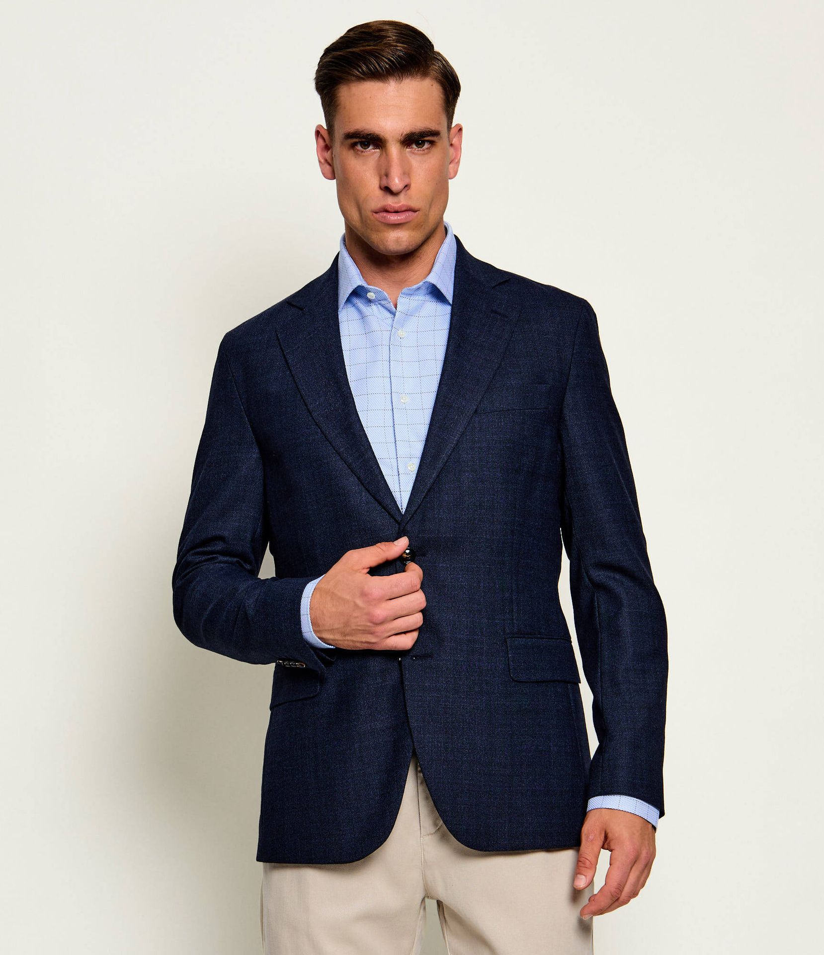 Oscar Jacobson Wełniana marynarka Fogerty Regular Fit