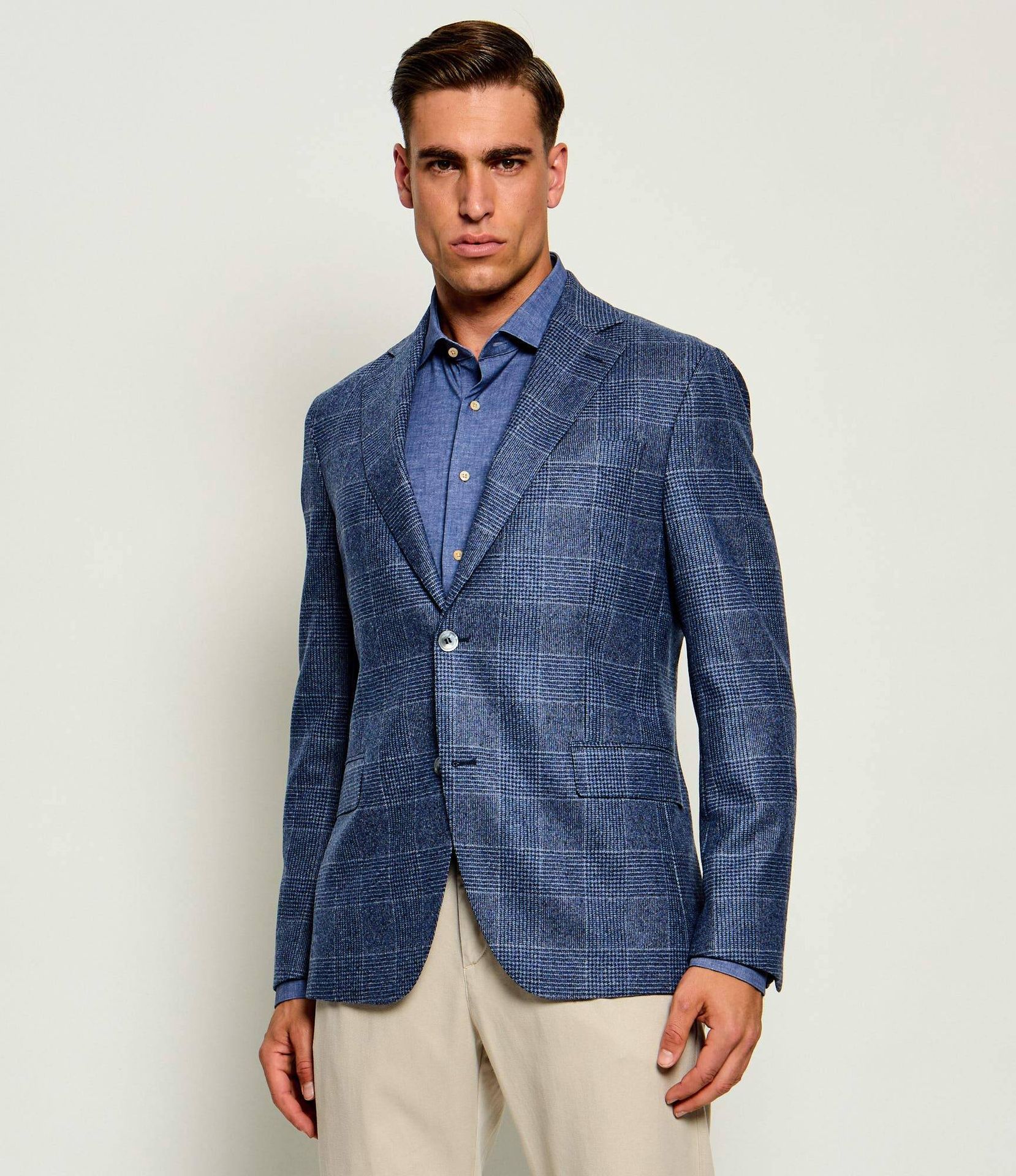 Oscar Jacobson Wełniana marynarka Fogerty Regular Fit
