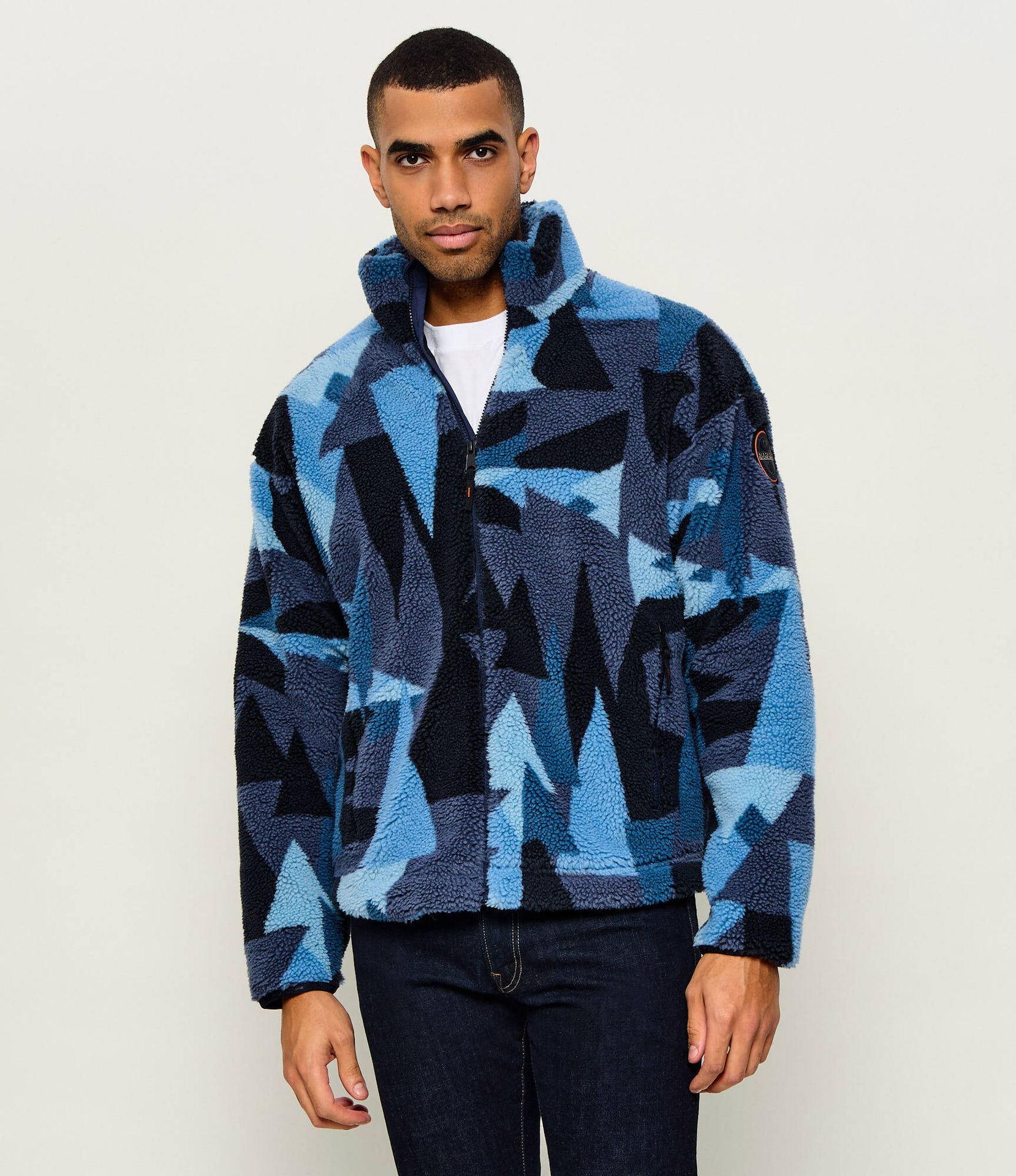 Napapijri Polarowa kurtka T-Fleece FZ Loose fit