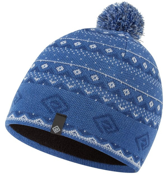 RONILL Czapka do biegania WINTER BOBBLE HAT lumiere/white