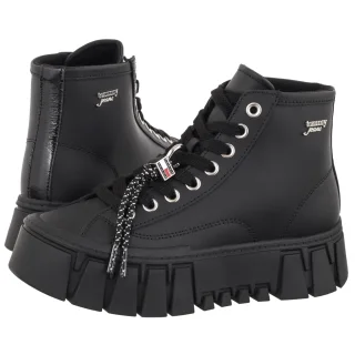 Sneakersy Tjw Platform Sneaker Leather Mc Black EN0EN03133 BDS (TH1523-b) Tommy Hilfiger