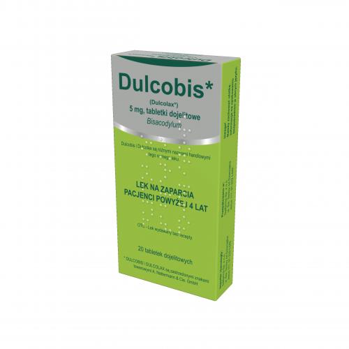 Dulcobis, 5 mg, 20 tabl.