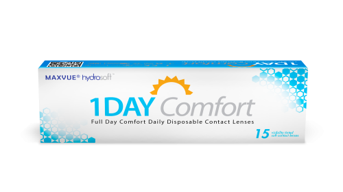 Maxvue Hydrosoft 1DAY Comfort, 15 szt.