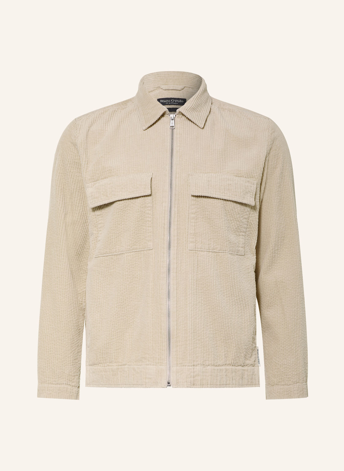 Marc O'polo Płaszcz Wierzchni Z Sztruksu beige