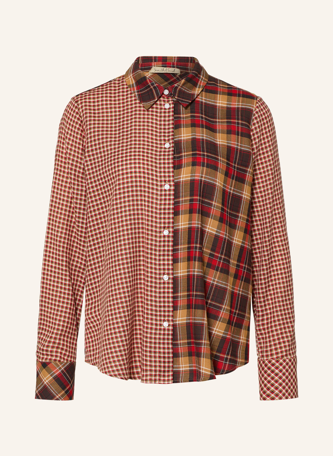 Smith & Soul Bluzka Koszulowa rot