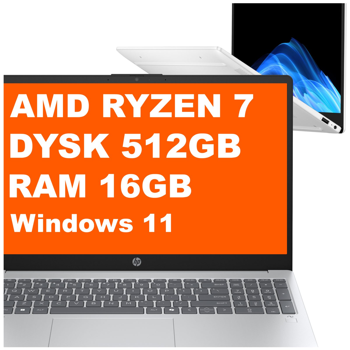 HP OmniBook 3 NGAI 15-fn0087nr / BM6A6UA / Ryzen AI / 16GB / 512GB / Radeon 860M / 15,6