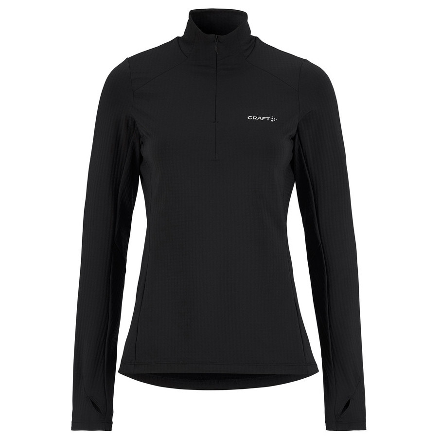 Bluza damska Craft Gain Thermal Midlayer 2 W Rozmiar: S / Kolor: czarny