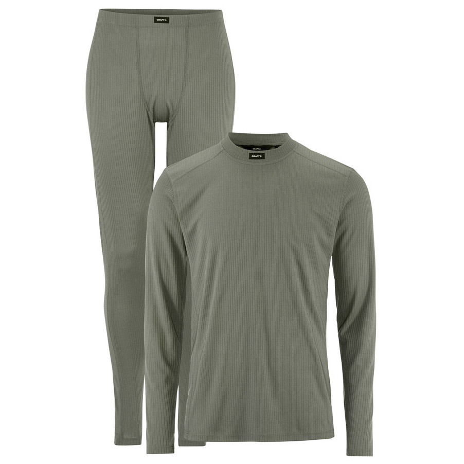 Zestaw męski Craft Baselayer Set 2 M Rozmiar: XXL / Kolor: zielony