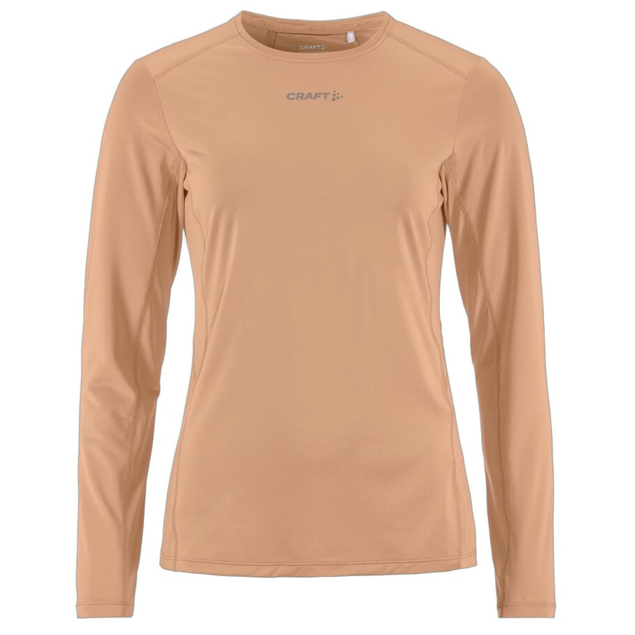 Damska koszulka Craft Adv ESSence LS Tee 2 W Rozmiar: M / Kolor: różowy
