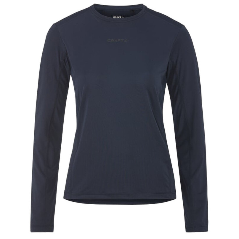 Damska koszulka Craft Adv ESSence LS Tee 2 W Rozmiar: M / Kolor: ciemnoniebieski