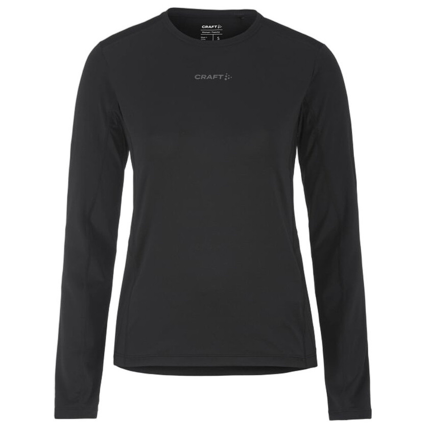 Damska koszulka Craft Adv ESSence LS Tee 2 W Rozmiar: S / Kolor: czarny