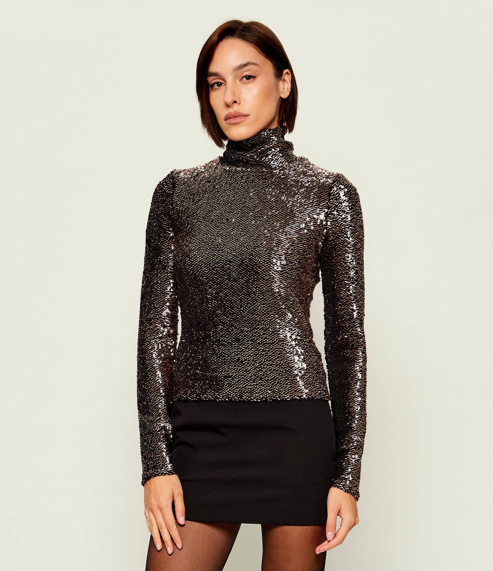 Patrizia Pepe Półgolf Slim Fit