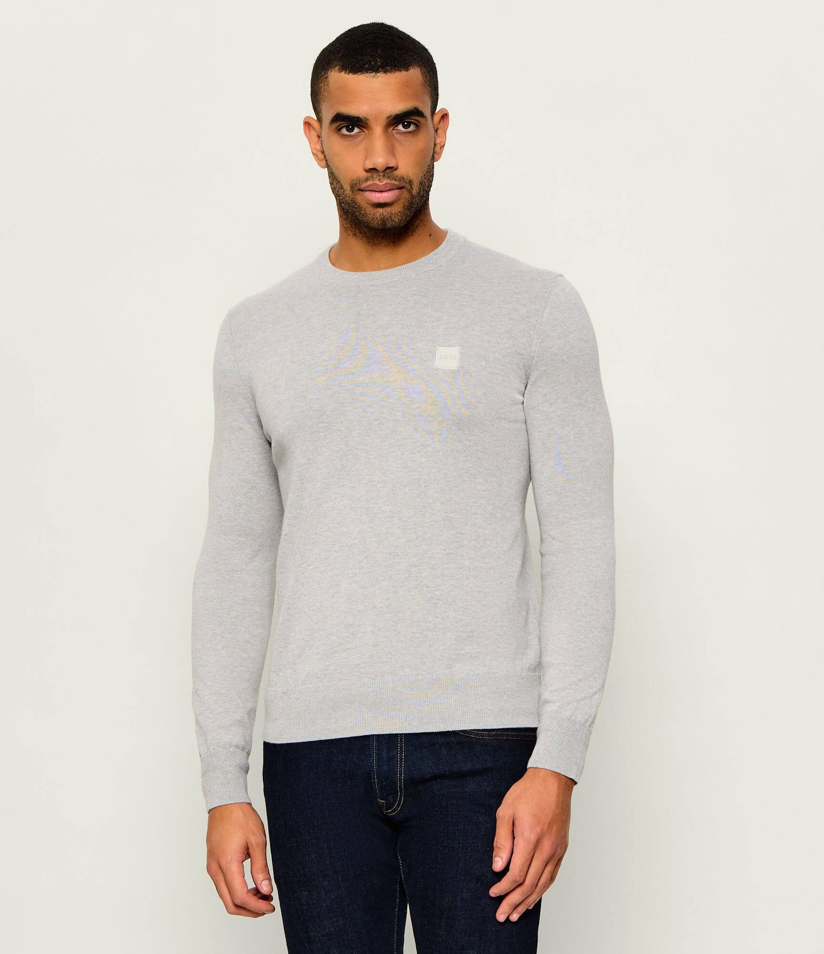 BOSS ORANGE Sweter Kanovano_S Regular Fit z dodatkiem kaszmiru