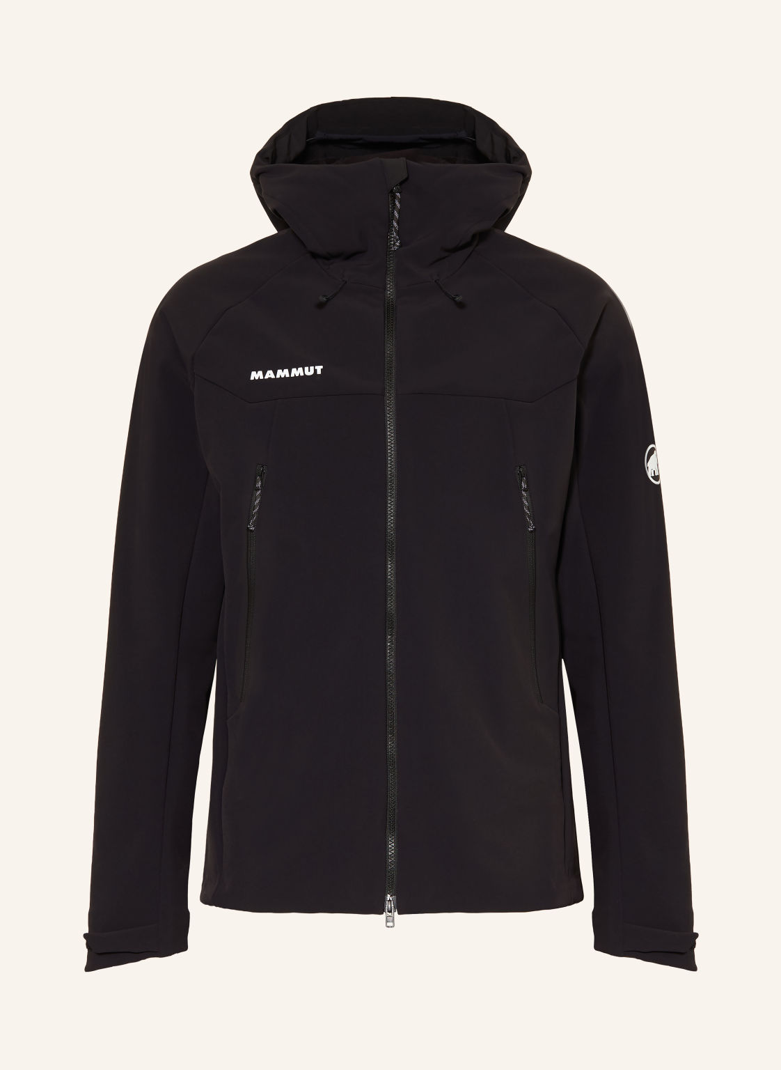 Mammut Kurtka Softshell Winterfield So schwarz