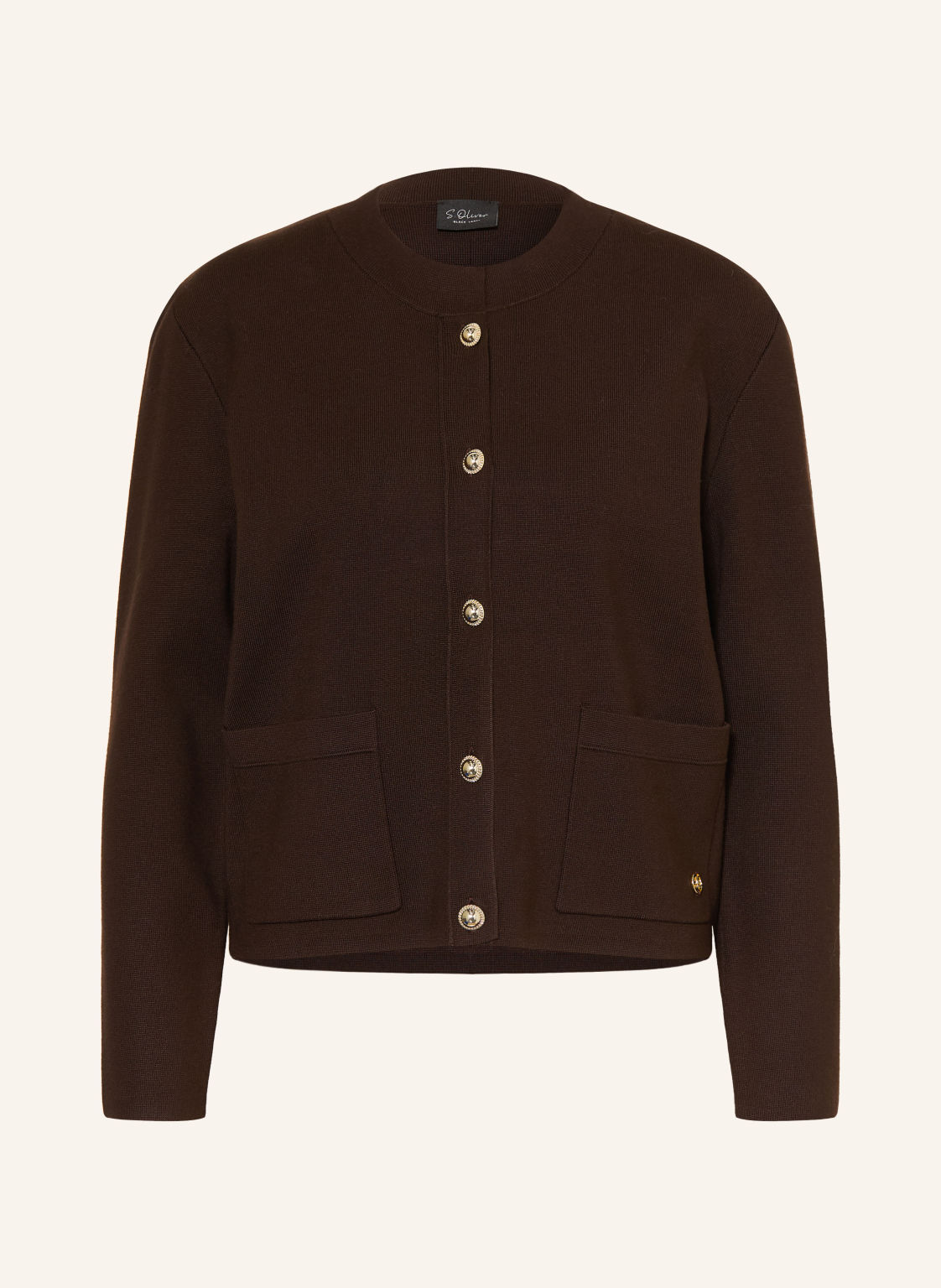 S.Oliver Black Label Kardigan braun