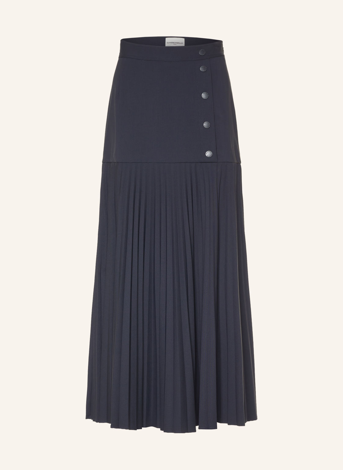 Claudie Pierlot Spódnica Plisowana blau