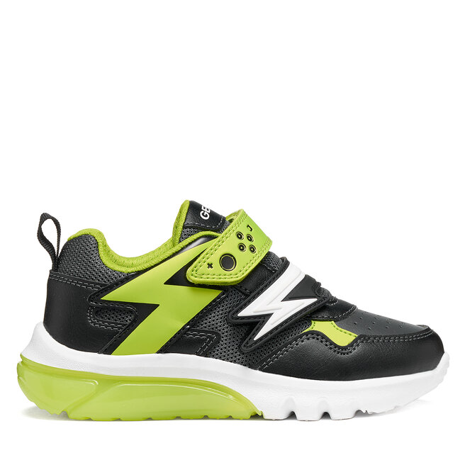 Sneakersy Geox J Ciberdron Boy J66LBB 0BC14 C0802 S Czarny