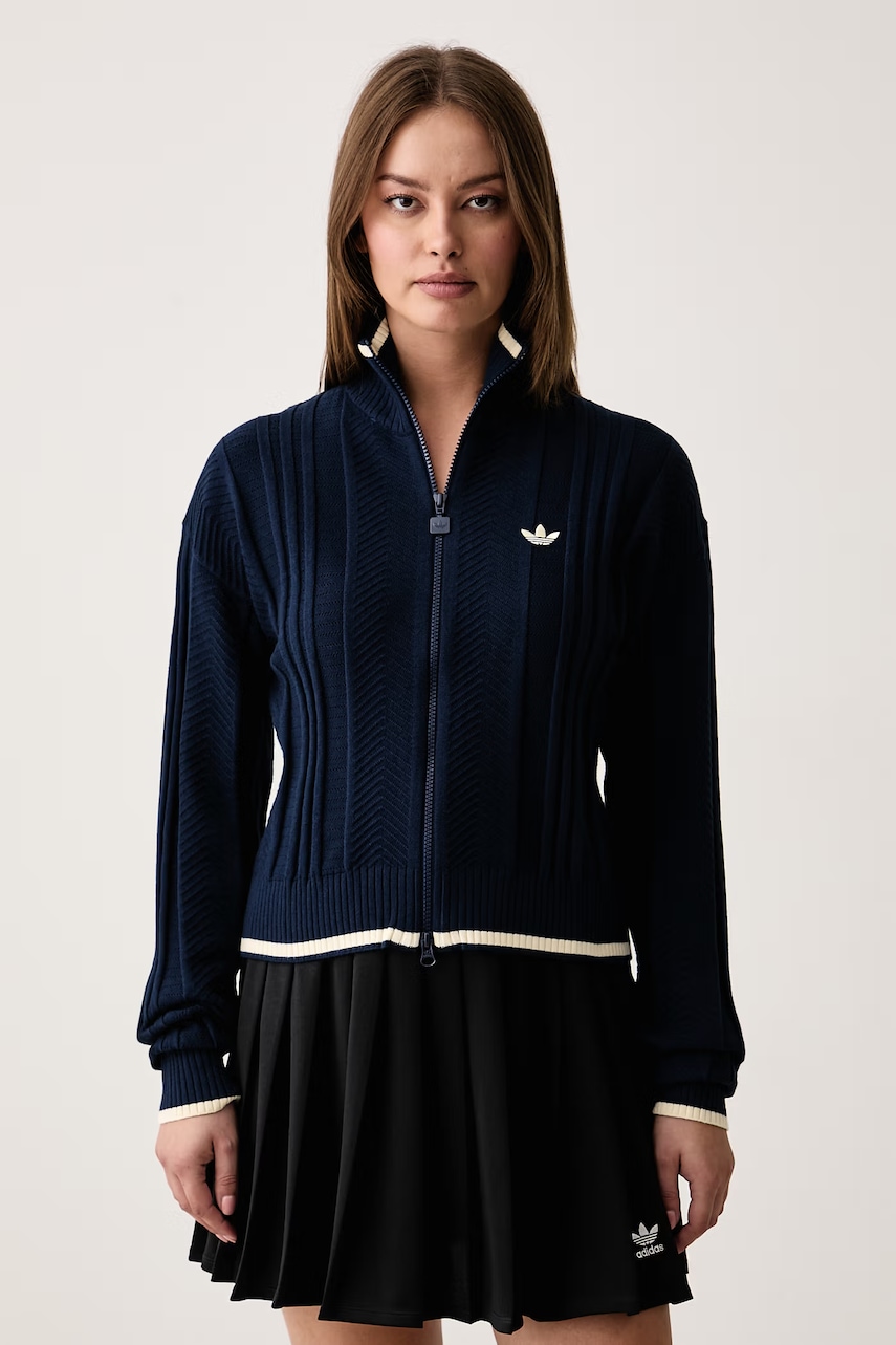 adidas Originals Cable Knit Firebird kardigan damski